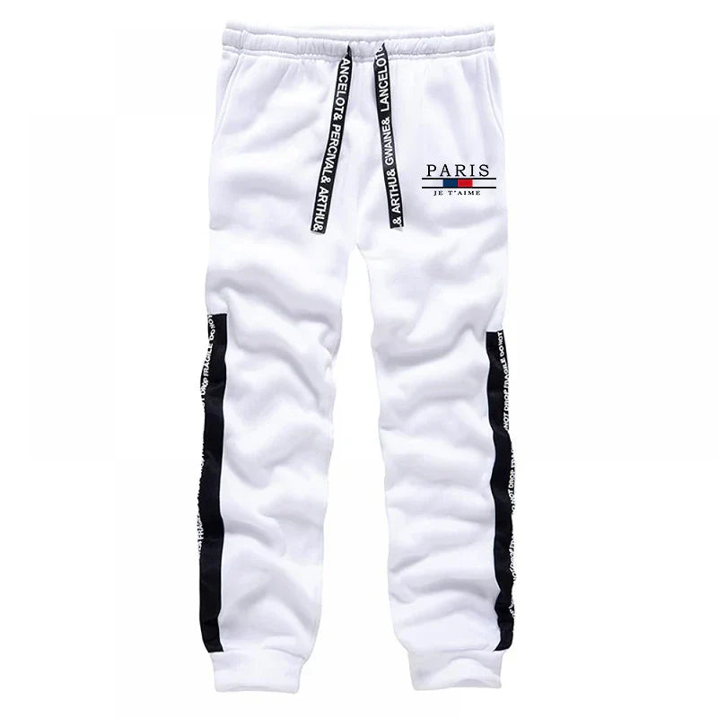 Autumn Winter Mens Tracksuit Print Casual Sweatshirts Sportswear Outdoors Sports Jogging Mens Clothing Single Piece Hoodie Pants
