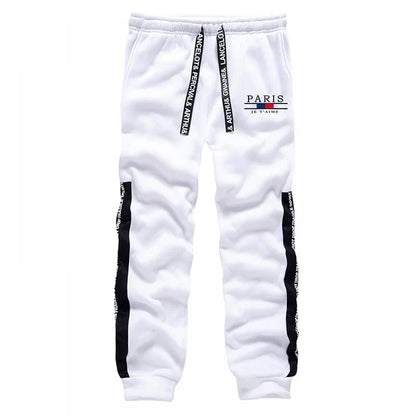 Autumn Winter Mens Tracksuit Print Casual Sweatshirts Sportswear Outdoors Sports Jogging Mens Clothing Single Piece Hoodie Pants
