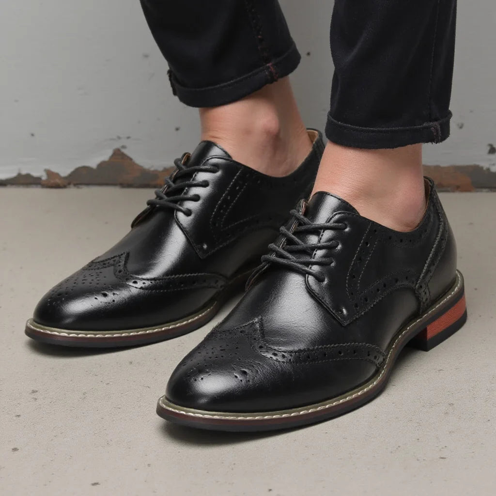 Leather Shoes For Men Business Stylish Gentleman'S Comfortable Formal Shoe