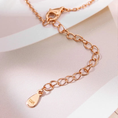 Dainty All Pear Round Cut Moissanite Finger Chain Bracelets Women 14-20cm Wrist Size Adjustable s925 Silver Hand Jewelry