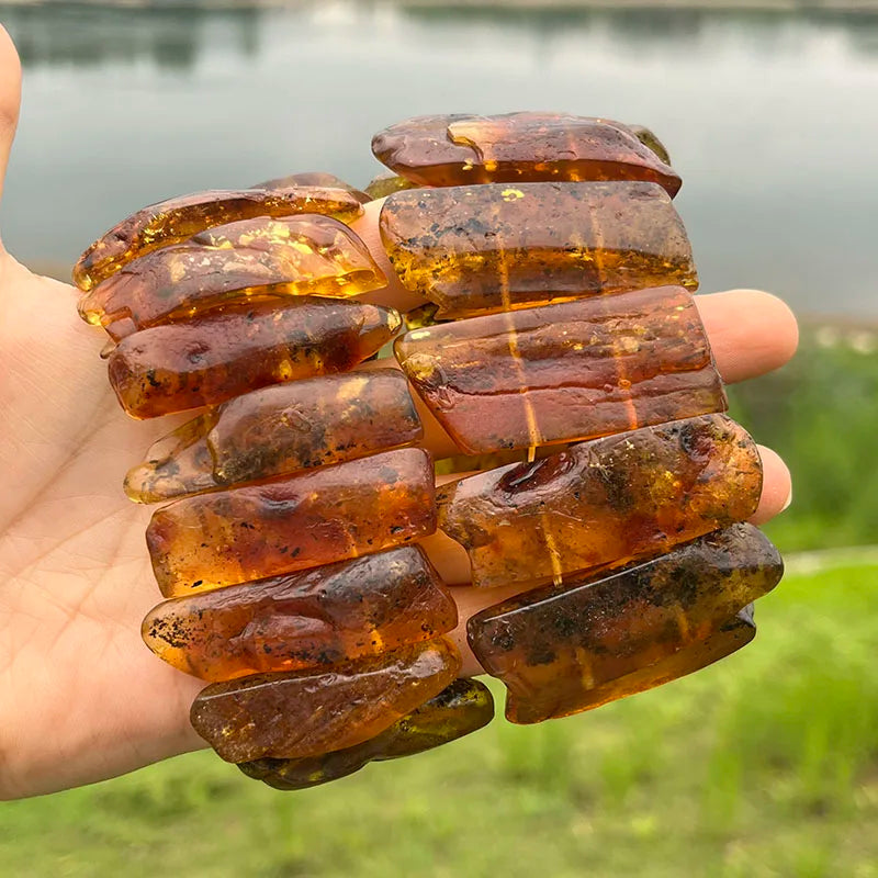 New Amber Bracelet&Bangle for Unisex Gogerous Gift 100% Natural Genuine Bead Factory Baltic Stone Europe Unique Jewelry Supplier