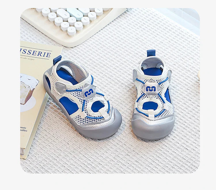 Boys Girls Recycled Adventure Sandals 2026 New Summer Kids Sporty Sandals Non-slip Versatile Chic Outdoor Barefoot Hiking Shoes