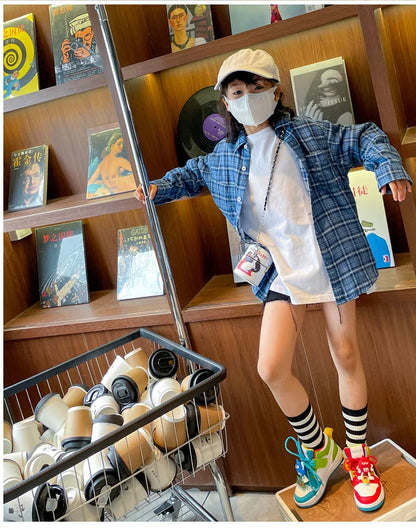 New Four Seasons Kids Single Sneaker Mandarin Ducks Basketball Sports Shoes Boys Girls Sneaker Board Shoes Children Casual Shoes