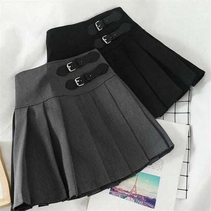 Women Skirts High Waist Retro All-match Slim Hipsters Young Style Design Streetwear Cool Girls Casual
