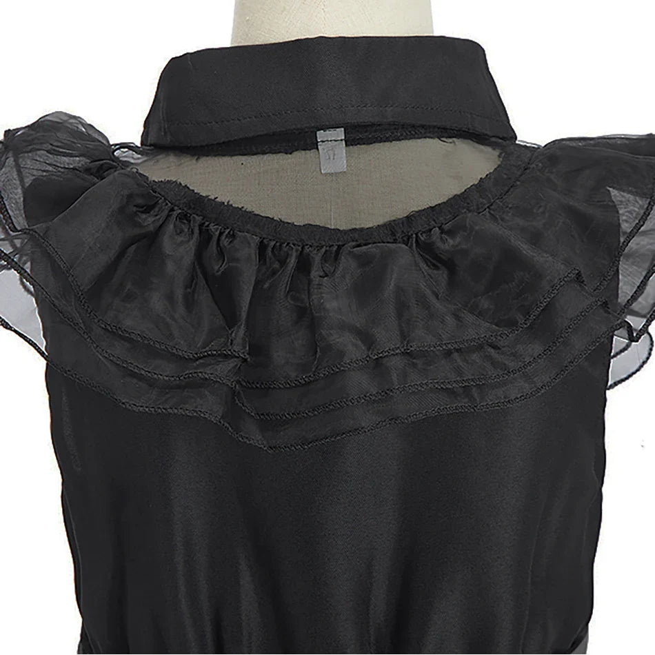 Vestido da Anna e Elsa para Meninas, Fantasia Cosplay Infantil de Halloween, Vestidos de Princesa para Crianças, Festa de Aniversário Elegante, Roupas de Carnaval 3-10 Anos