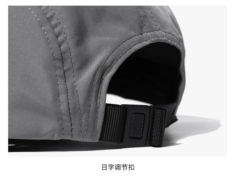 Men Women Baseball Cap Trucker 5 Panel Hat Unstructured Snapback Lightweight All Sports for Running Hiking Tennis