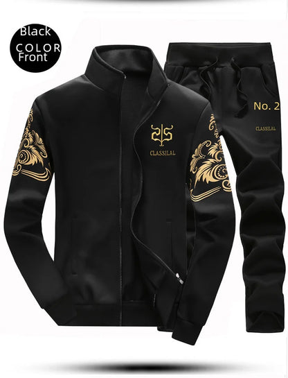 2023 Spring Autumn Marshmallow Men's Sports Suit Casual Long Sleeve Baseball Jersey Jacket Student Fitness Sweatshirt