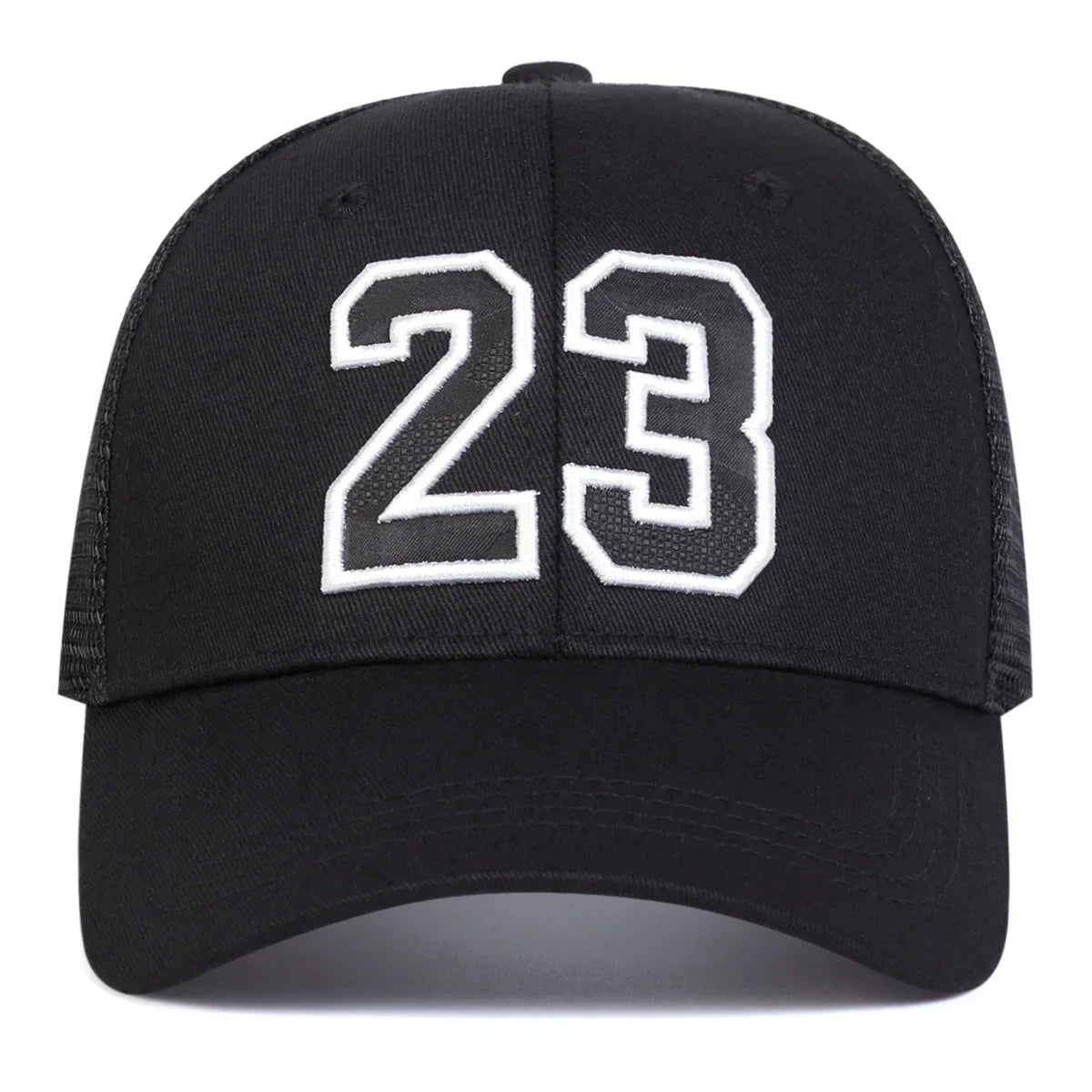 Unisex 23 Embroidery Baseball Net Caps Hip Hop Cap Spring Summer Outdoor Adjustable Casual Hats Sunscreen Hat ﻿