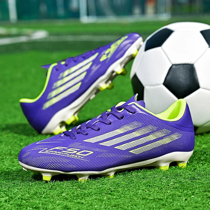 New Men Soccer Shoes Football Boots Boys Sports Shoes Sneakers Professional Comfortable Match Ankle Non-Slip TF/FG Unisex