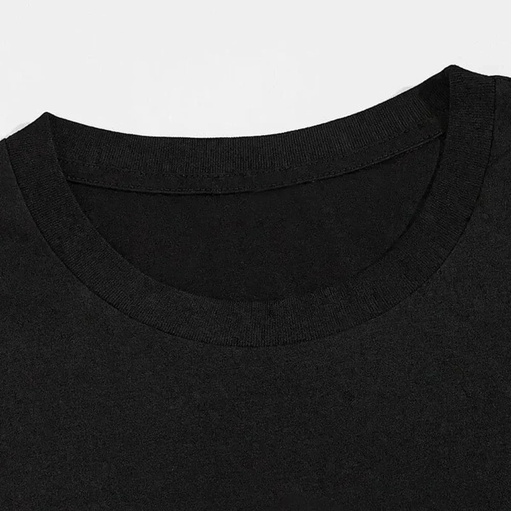 American Football Star Print Cotton Short-sleeved T-shirt Women Clothing Print Fashion Men Oversize Tee