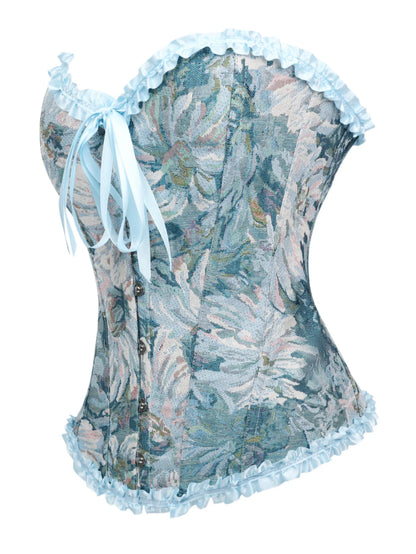 There are lace body-shapingwaist-cinchingchest-supporting corsets and ladies' court shaping tops