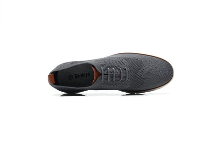Male Sneakers Summer Knitted Mesh Casual Shoes Lightweight Casual Shoes Breathable Walking Footwear Shoes For Men