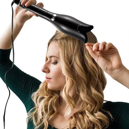 Rose-shaped Multi-Function LCD Curling Iron Professional Hair Curler Styling Tools Curlers auto rotating ceramic hair curler