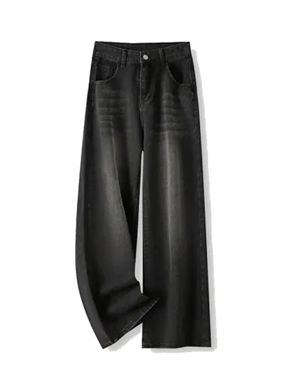 Y2K Slimming Pear-Shaped Loose Straight Bell Bottoms