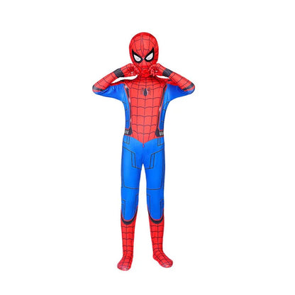 Superhero Spiderman Costume Bodysuit for Spandex Zentai Halloween Spider Man Cosplay Jumpsuit 3D Style