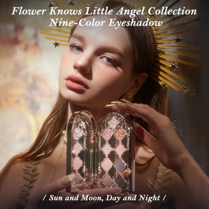 Little Angel Collection Makeup Gift Box Eyeshadow Blush Cream Matte Lipstick Highlighter Full Kit All In One