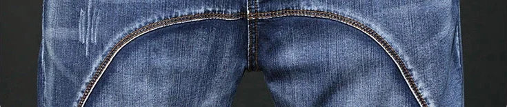 Male Cowboy Pants Straight Trousers with Pockets Blue Jeans for Men Retro Baggy Buggy Autumn Clothing Washed Original Winter Xs