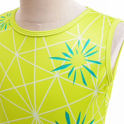 Girl Joy Inside Cosplay Out Dress Children Birthday Gift Kid Carnival Theme Party Vestido Cartoon Outfit Print Role Play Apparel