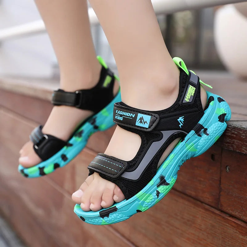 Boys Sandals 2026 Children Sneakers 7-12 Years Man Kids Sports Shoes Beach Sandals Children Summer Shoes for Boys