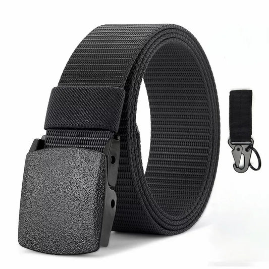 Large size 150CM Military Automatic Buckle Nylon Belt Outdoor Hunting Multifunctional Tactical Canvas Belt High Quality Men Belt