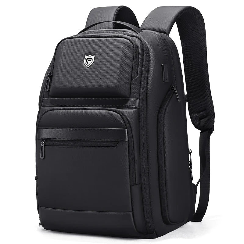 Men 36L Business Backpack USB Waterproof  Multi Pocket Backpacks Fit 17.3 Inch Laptop