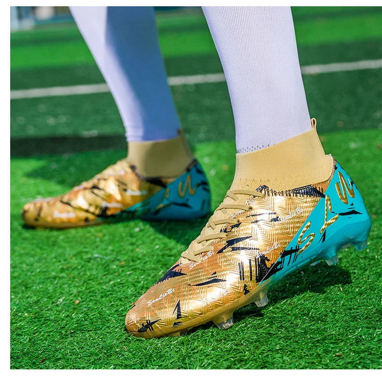 Professional Football Boots Men Soccer Shoes Society Football Cleats FG Lightweight Training Soccer Sneakers Outdoor Sports Shoe