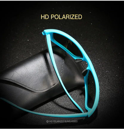 Men's Polarized Fishing Sunglasses With Glasses Chain For Men Women Driving Hiking Sun Glasses Fishing Eyewear