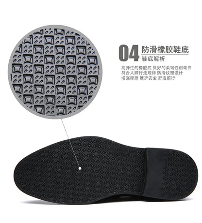2026 Spring Autumn New Designer Brogue Shoes for Men Fashion Business Casual Shoes Male Solid Color Leather Shoe Loafers Man
