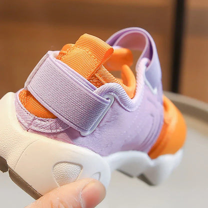 Children's Sneakers Spring Autumn New Girls School Sports Shoes Fashion Versatile Kids Causal Boys Basketball Shoes Soft Bottom