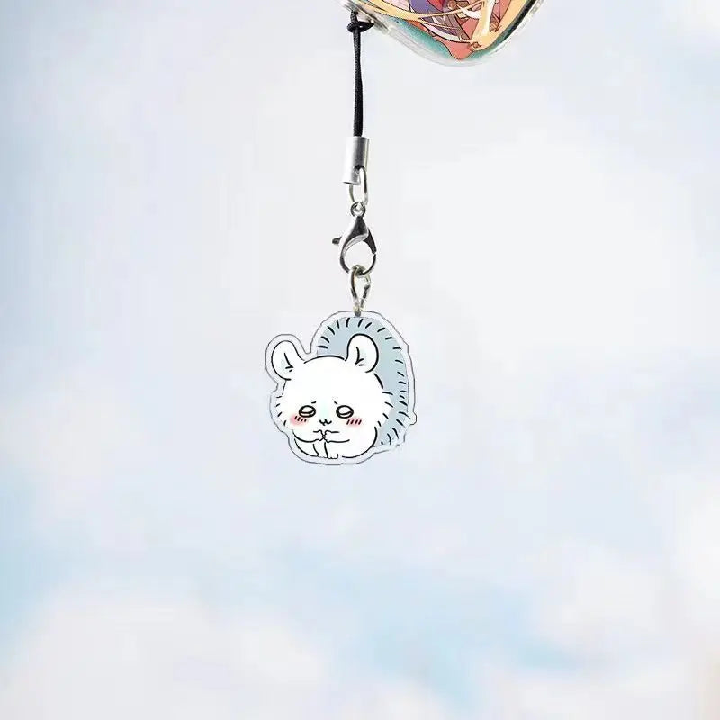 Mobile Phone Chain ハチワレ Hachiware うさぎ USAGI ちい/.かわ Mobile Phone Pendant Chain Cute Cartoon Character Small Gift