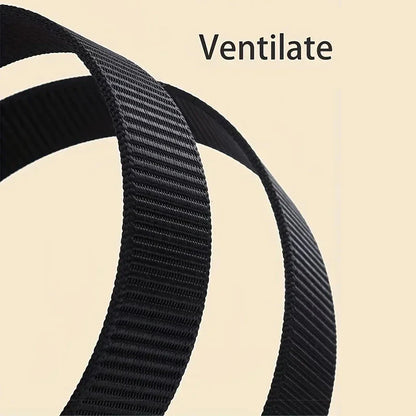 Automatic Buckle Belt Canvas Tactical Workwear Casual Outdoor Military Training Pants Belt Men Fashionable Multifunctional Belt