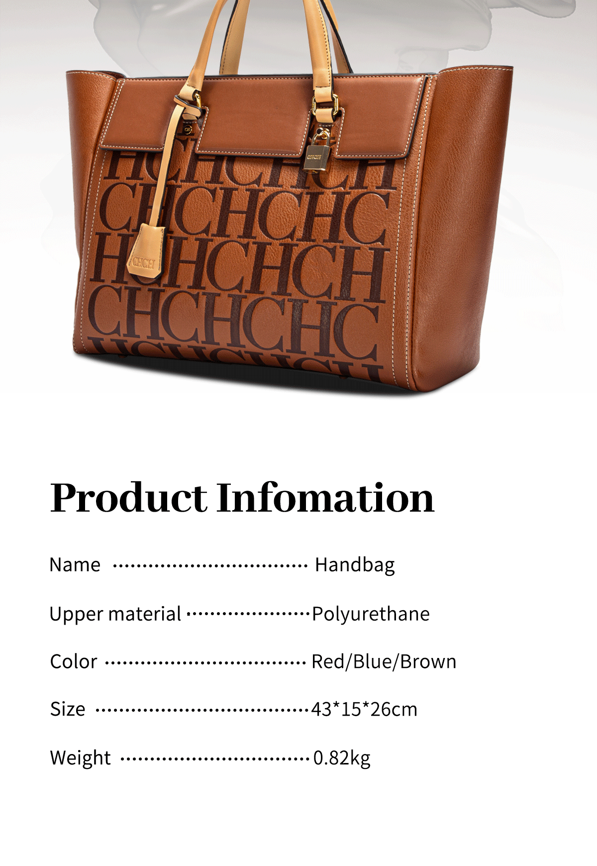 Women's Handbag 2024 New Brand Embossed Large Capacity Business Wallet