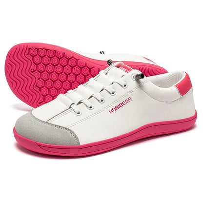 Barefoot Shoes Unisex Wide Toe Artificial Leather Sneakers Zero Drop Slip On Outdoor Lightweight Comfortable Shoes
