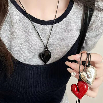 Fashion Metal Long Pull Necklaces for Women Luxury Elegant Silver Color Matte Snake Bone Chain Necklace Jewelry Accessories Gift