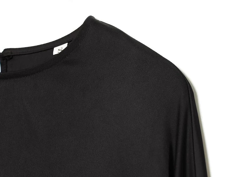 Women's Lace Blouse Asymmetric Long Black Blouse Woman Spring Elegant Plus Size Top Sweatshirt Long Sleeve Blouse Women