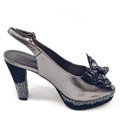 Italian Design Fashion Style Ladies Shoes With Matching Bag Set 2024 Nigerian Shoes and Bag Set in Wine Color