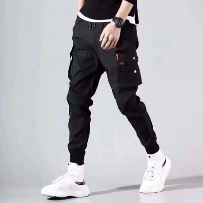 New Multi Pockets Harem Pants Trousers Fashion Streetwear Men's Hip Hop Casual Male Track Pants Joggers  5XL extra large