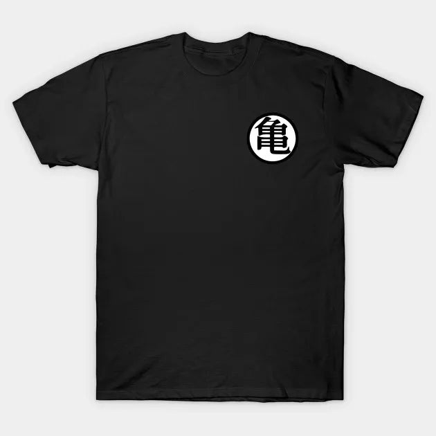 T-shirt Master Roshi Printing Men's 2025 Summer Fashion Casual Oversized Y2K Streetwear