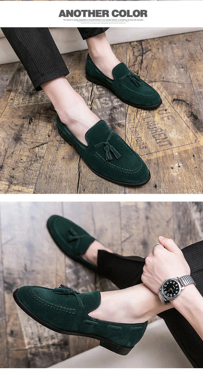 Casual Business Shoes Men Classic Social Office Loafers Men Large Size 48 Trend Casual Flat Party Loafers Male
