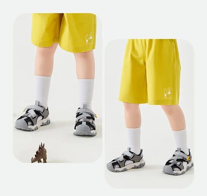Water Shoes Boys and Girls Mesh Non-Slip Anti-Fall Lightweight Cushioned Sports Sandals Summer for Outdoor Play