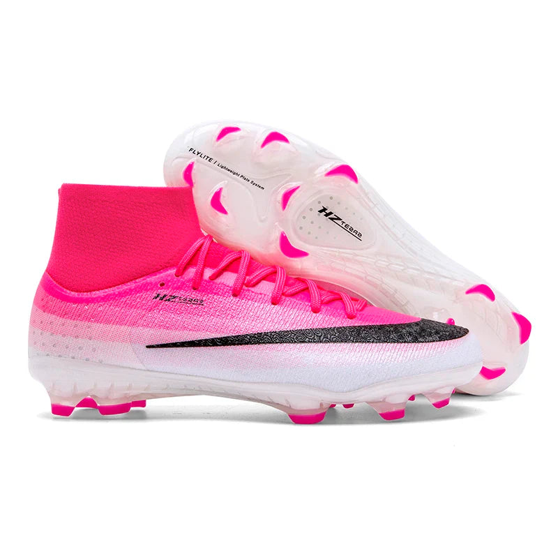 New Men Football Boots Women Professional Soccer Shoes Hot Sale TF/FG Sneakers Unisex High-quality Futsal Cleats Ultralight