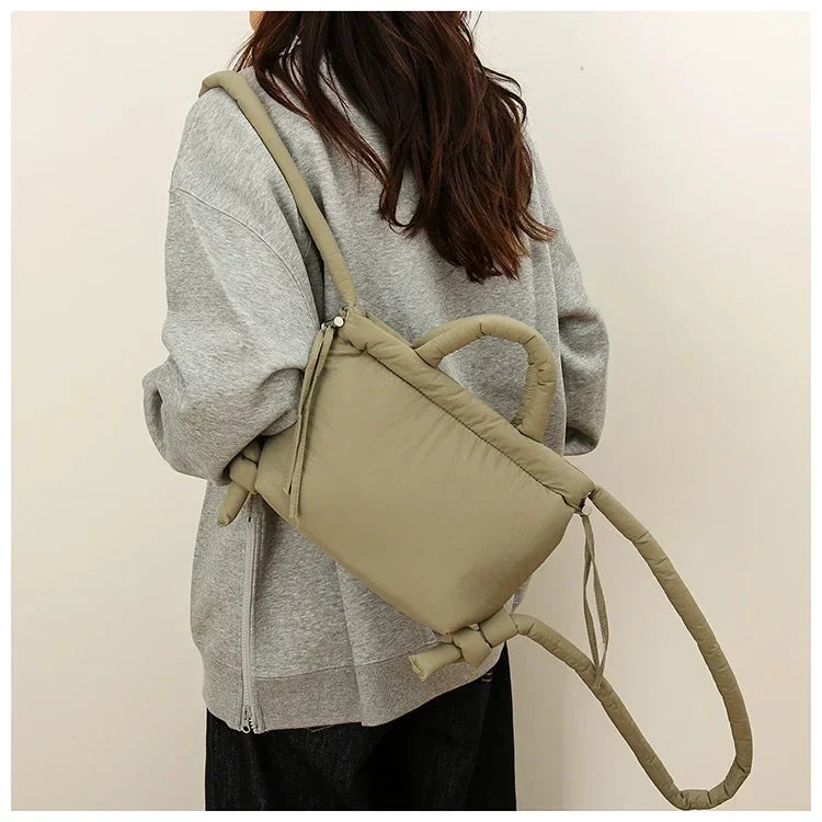 Colorful Nylon Small Square Shoulder and Crossbody Bags Super Cool Simple Versatile Handbags for Women 2024 Casual Hot Sale