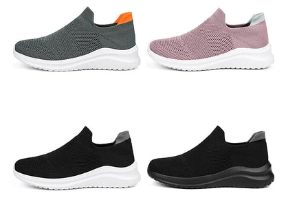 Unisex Men Women Casual Shoes Soft Sole Slip-On Sneakers Men Women Running Shoes Women Lightweight Loafers Walking Male Footwear