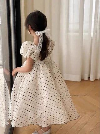 Girls Dress 2024 Spring Summer Girls Designable Sweet and Gentle Princess Dress Birthday Dress Flower Girl Clothes