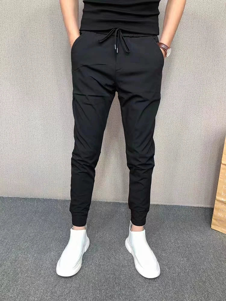 Sweatpants Spring Autumn Cotton Long Pants Jogger Trousers Casual Sports Men's and Women's Fitness Solid Jogging Running pants