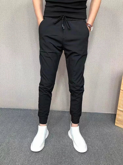 Sweatpants Spring Autumn Cotton Long Pants Jogger Trousers Casual Sports Men's and Women's Fitness Solid Jogging Running pants