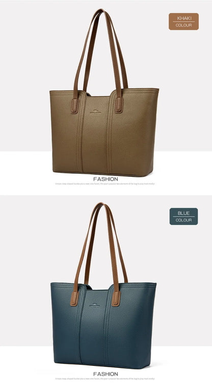 Genuine Brand Women Bags Designer High Quality Soft Leather Large Women 2024 Shoulder Bag Messenger Handbag Shopping Messenger