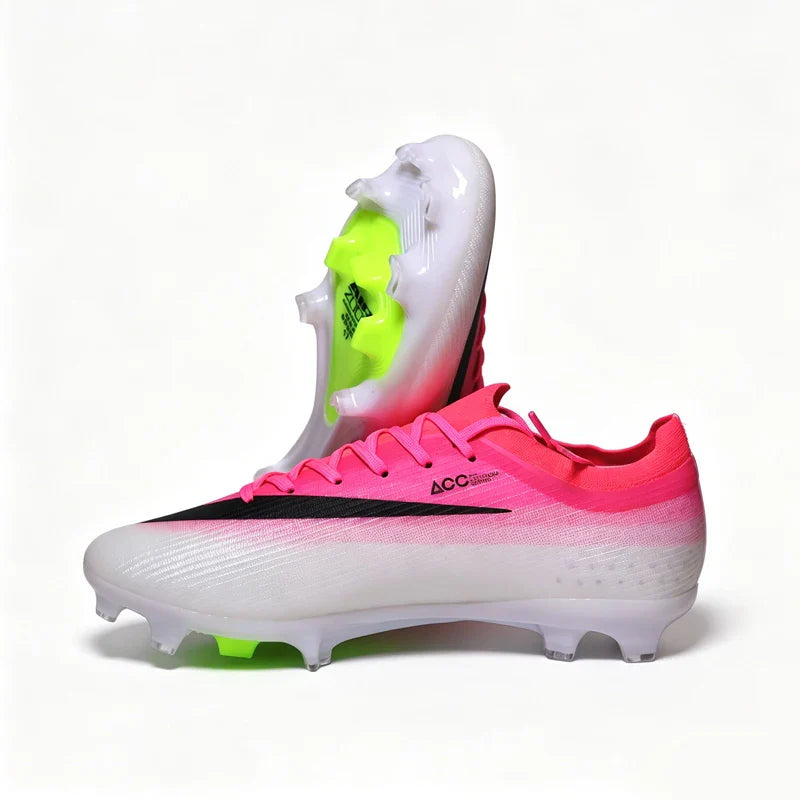 New Mens Football Boots Youth FG/TF Training Studded Fast Soccer Cleats Boys Non Slip Football Shoes Chuteira Campo 35-45
