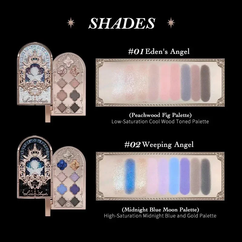 Little Angel Collection Makeup Gift Box Eyeshadow Blush Cream Matte Lipstick Full Kit All
