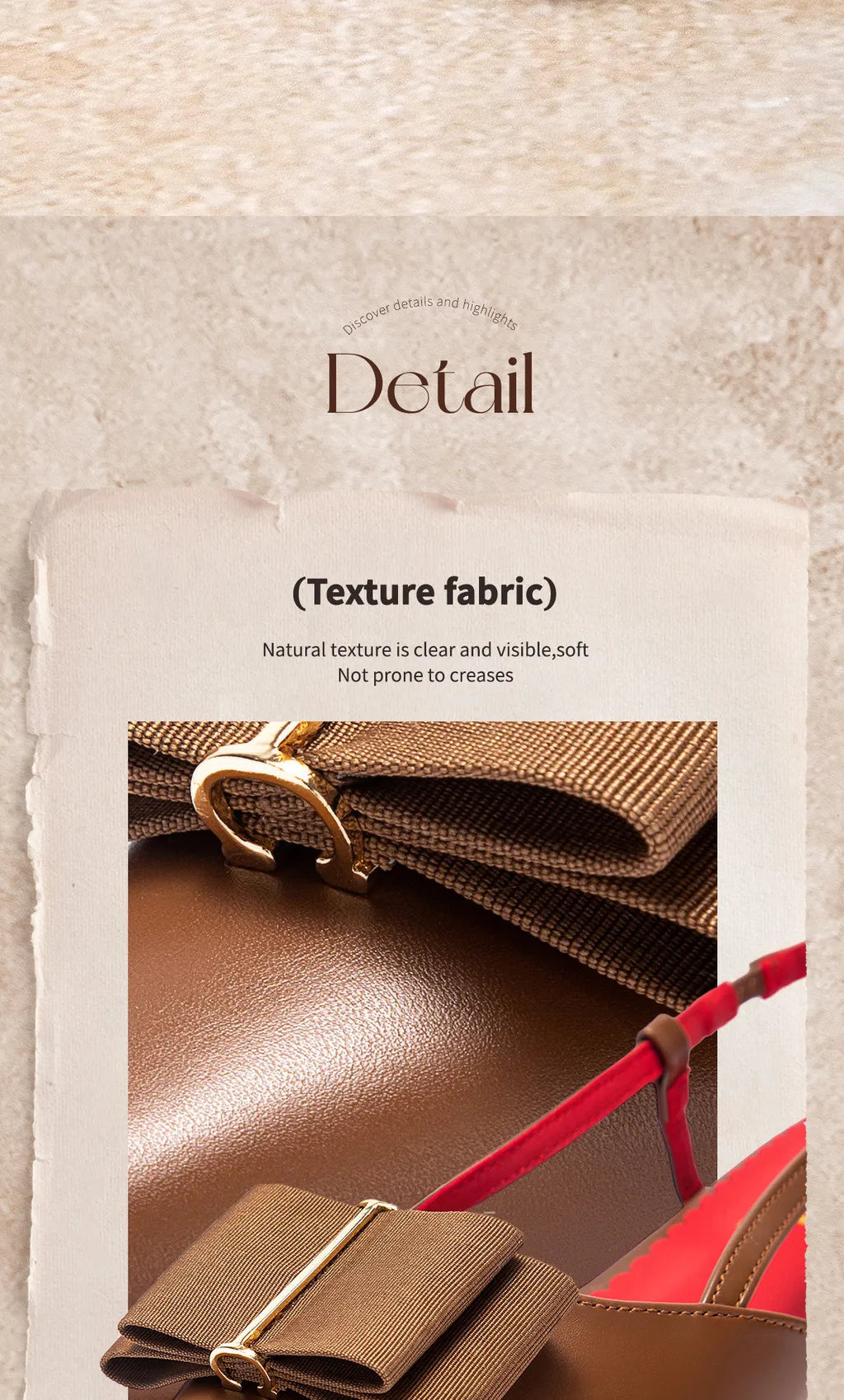 Woman High Heels Brown New Summer Strap Design Pointed Casual Elegant Workplace Ladies Classic Sandals